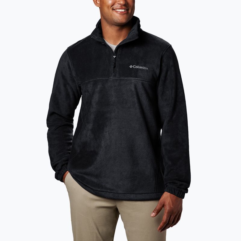 Columbia ανδρικό Steens Mountain Half Zip φούτερ μαύρο