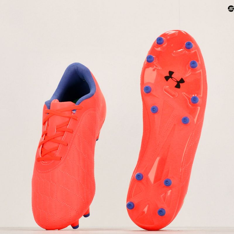 Under Armour Magnetico Select 3.0 FG beta/ηλεκτρικό μοβ/μαύρο μπότες ποδοσφαίρου 8