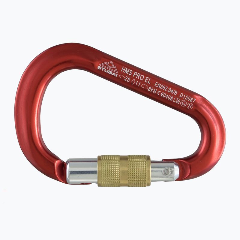 STUBAI Hms Pro Easylock καραμπίνερ κόκκινο 4