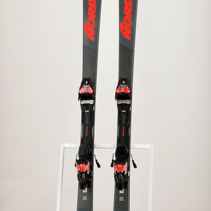 Nordica Spitfire DC 68 Pro FDT + XCELL12 FDT γκρι/κόκκινο downhill σκι 16