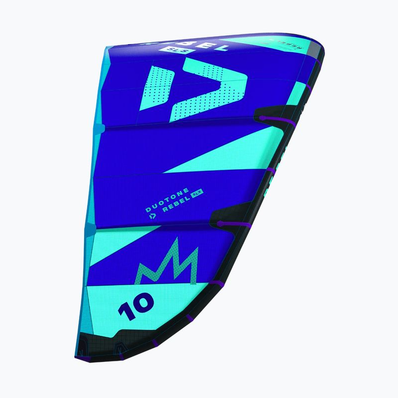 Kitesurfing kite DUOTONE Rebel SLS 2024 blue/light grey 3