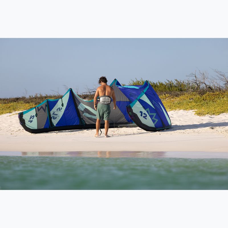 Kitesurfing kite DUOTONE Rebel SLS 2024 blue/light grey 7