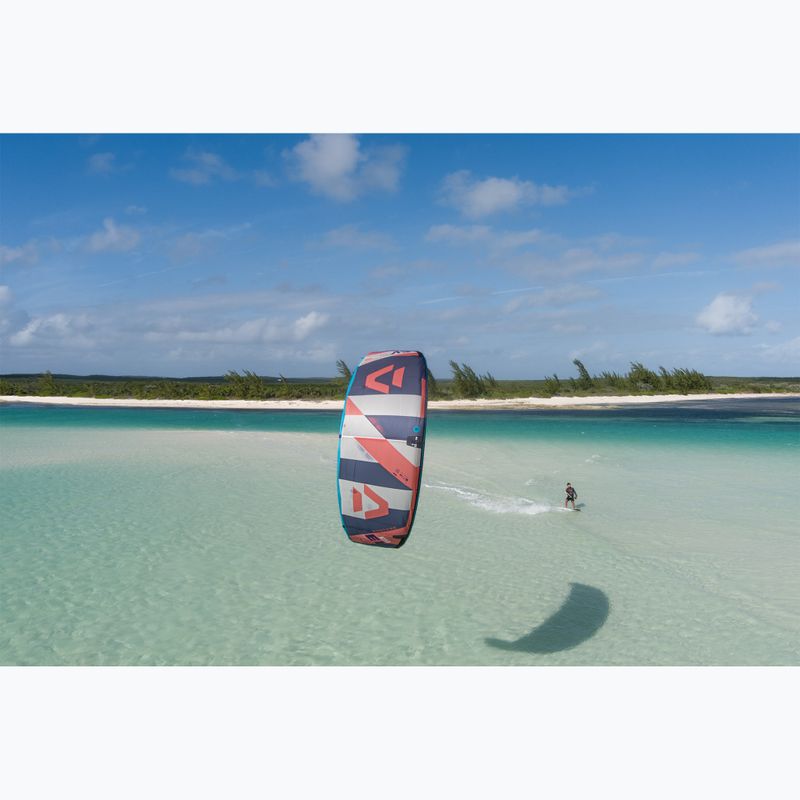 Kitesurfing χαρταετός DUOTONE Evo SLS 2024 κοραλλί/μπλε 10