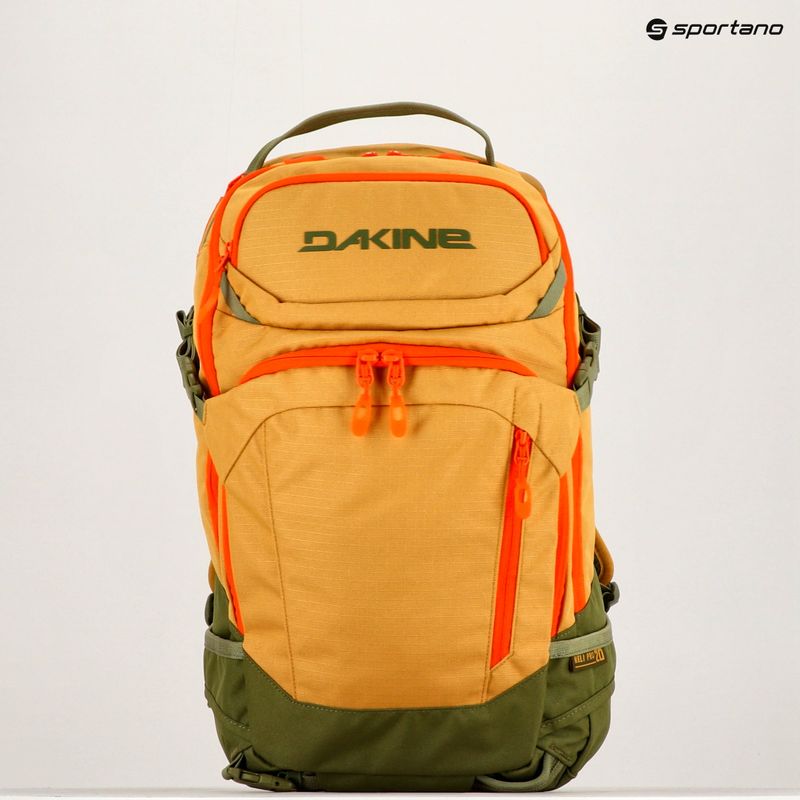 Dakine Heli Pro 20 l μουστάρδα σπόρων γυναικεία snowboard σακίδιο πλάτης 8