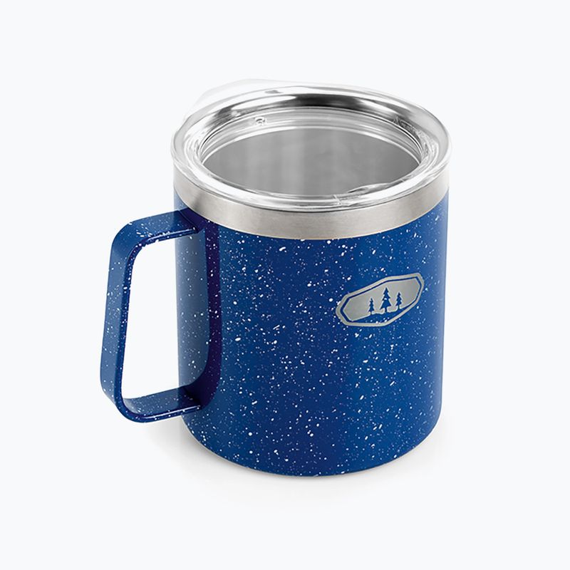 Θερμική κούπα GSI Outdoors Glacier SS Camp Cup 444 ml blue speckle