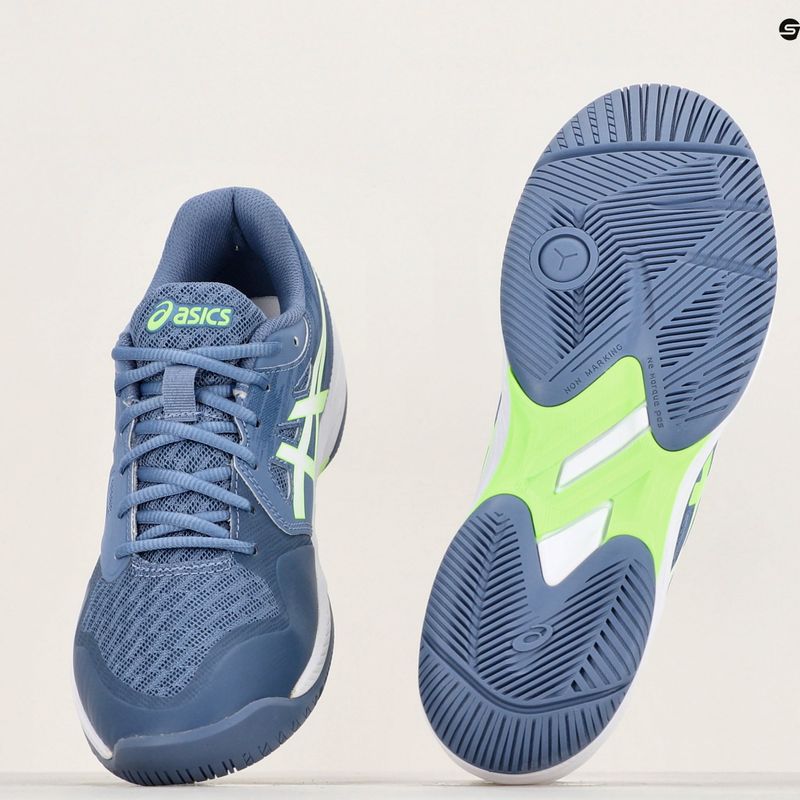 ASICS ανδρικά παπούτσια σκουός Gel-Court Hunter 3 denim blue/lime burst 9