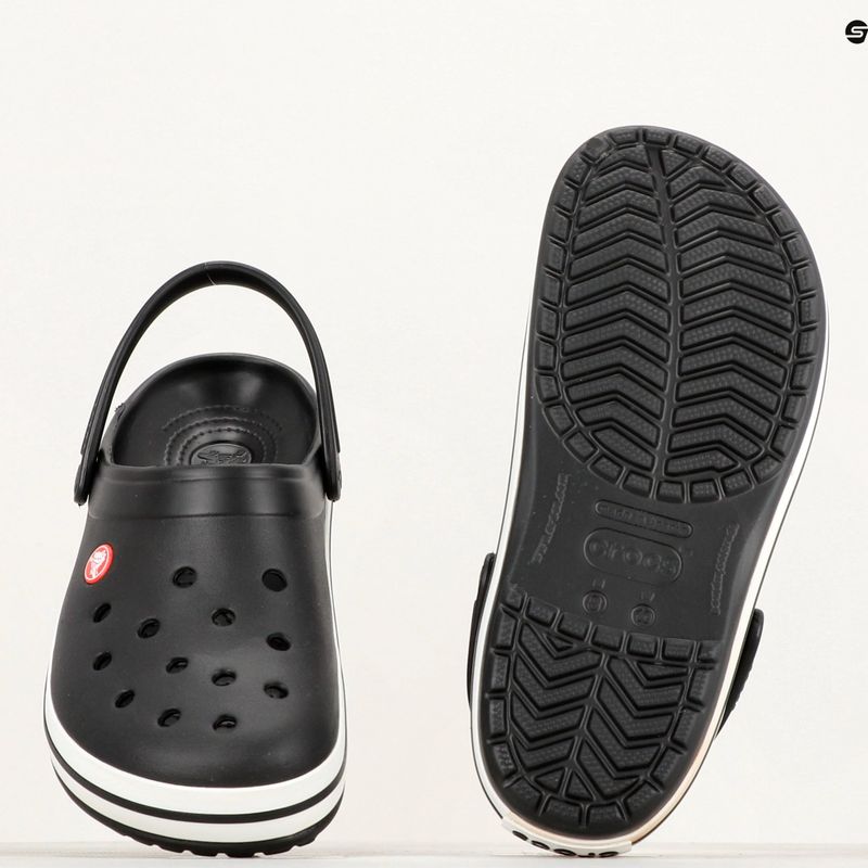 Crocs Crocband σαγιονάρες μαύρες 11