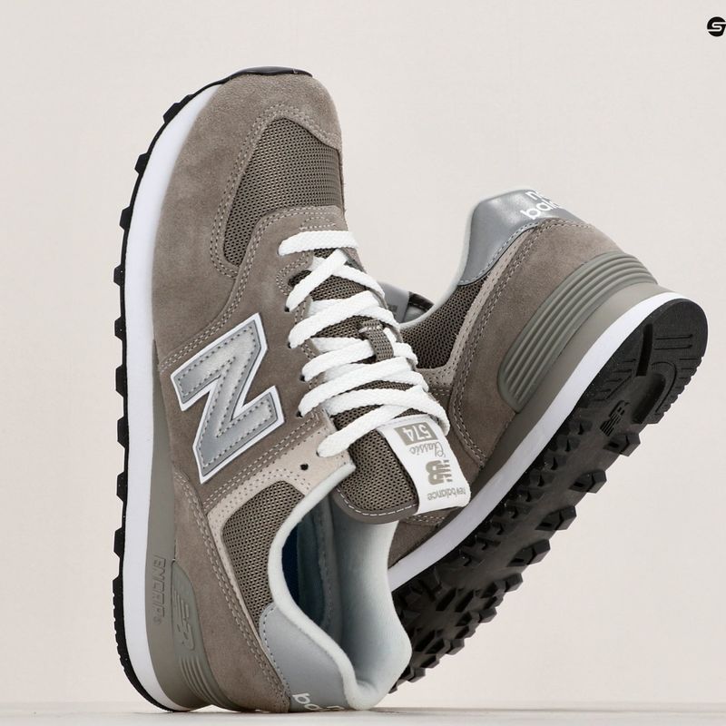 New Balance ML574 γκρι ανδρικά παπούτσια 8