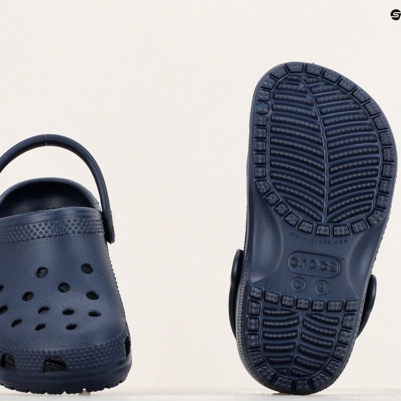 Crocs Classic Clog T navy παιδικές σαγιονάρες 11