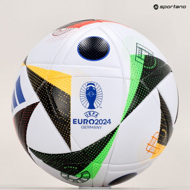 adidas Fussballliebe 2024 League Box άσπρο/μαύρο/μπλε μέγεθος 4 ποδοσφαίρου 4