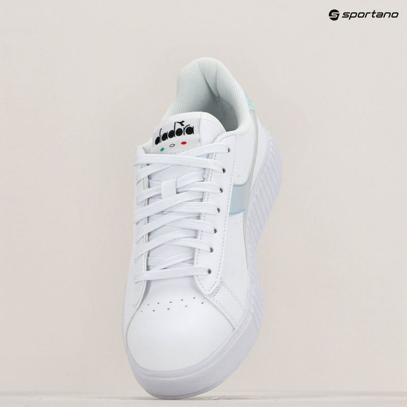 Γυναικεία παπούτσια Diadora Step P Shimmer bianco/azzurro aria 9