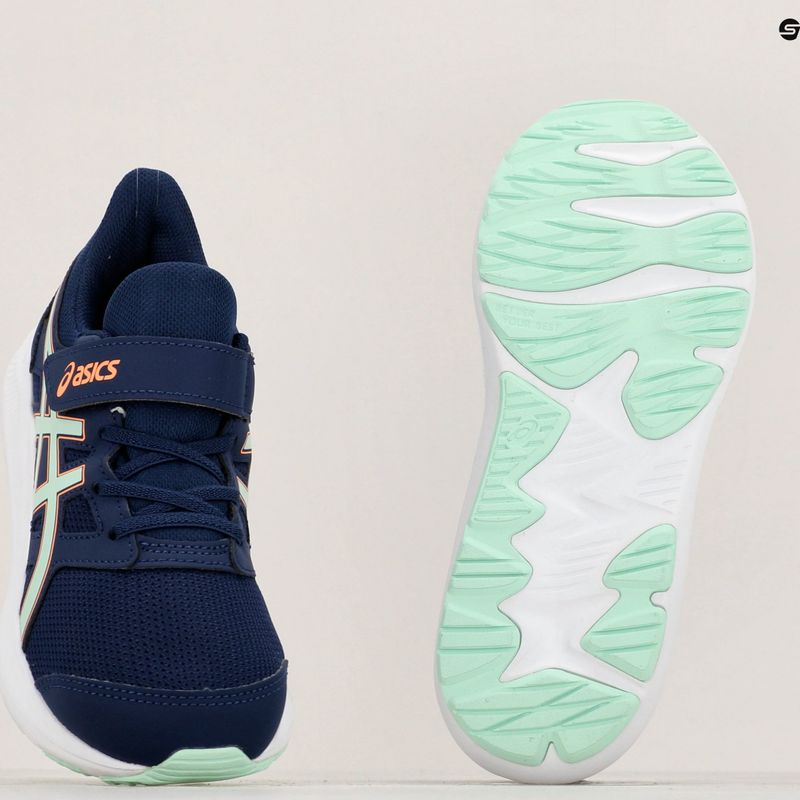 ASICS Jolt 4 PS παιδικά παπούτσια τρεξίματος blue expanse/mint tint 12