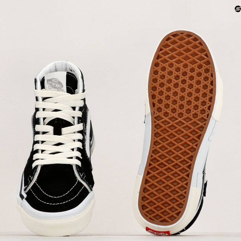 Παπούτσια Vans SK8-Hi Reconstruct black/true white 10