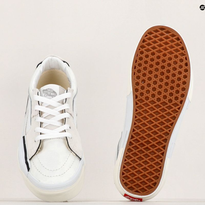 Παπούτσια Vans SK8-Low Reconstruct true white 10