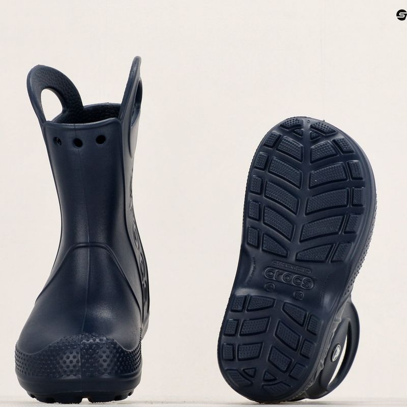 Crocs Handle Rain Boot Παιδικά καλσόν ναυτικό 11