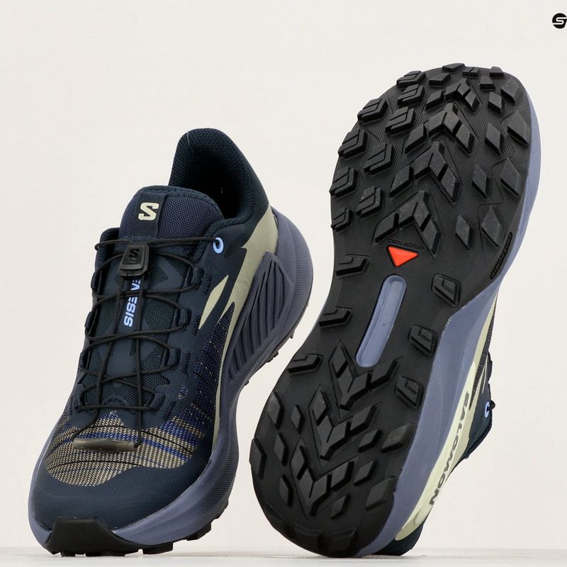 Salomon Genesis γυναικεία παπούτσια για τρέξιμο carbon/grisalle/aloe wash 9