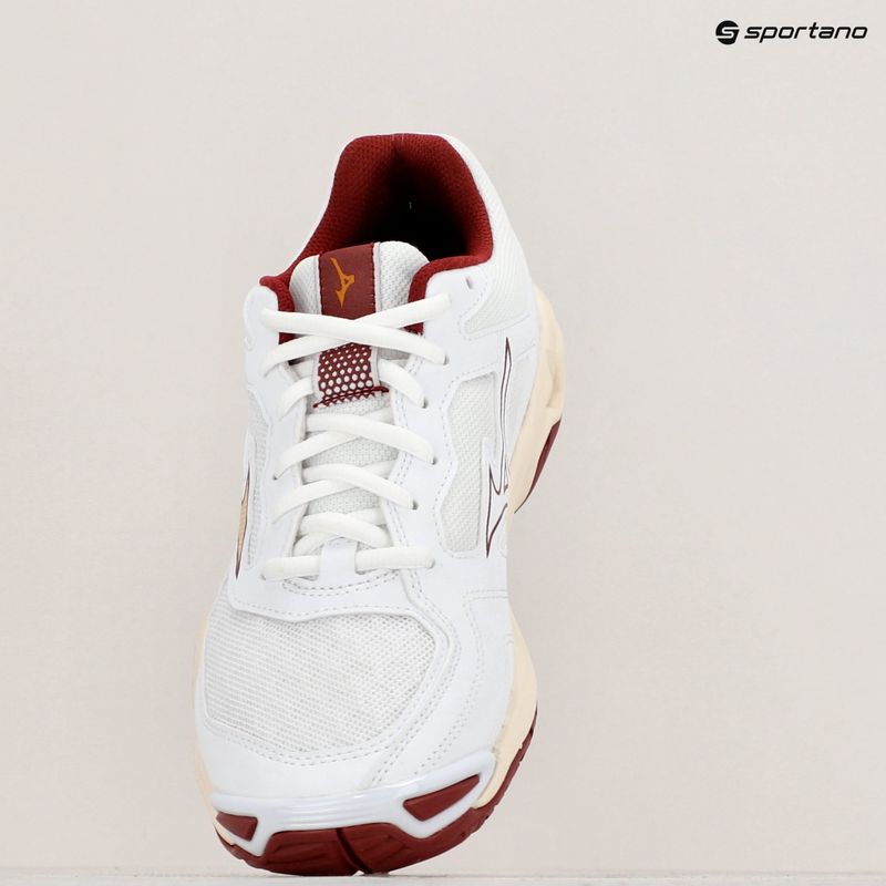 Γυναικεία παπούτσια χάντμπολ Mizuno Wave Phantom 3 white/cabernet/mp gold 9