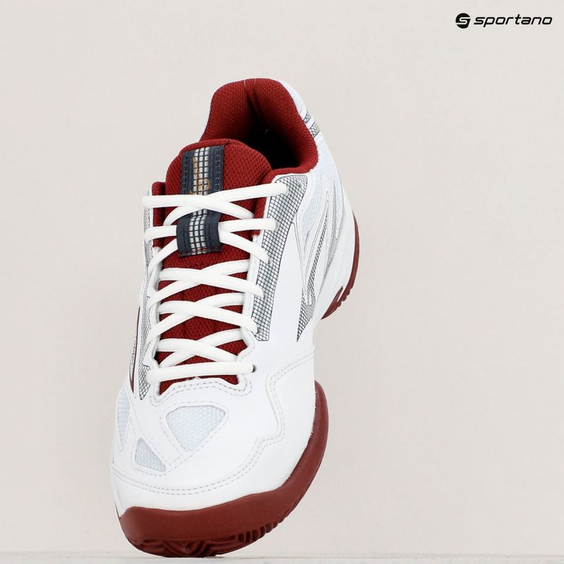 Γυναικεία παπούτσια τένις Mizuno Break Shot 4 CC white/cabernet/papyrus 9