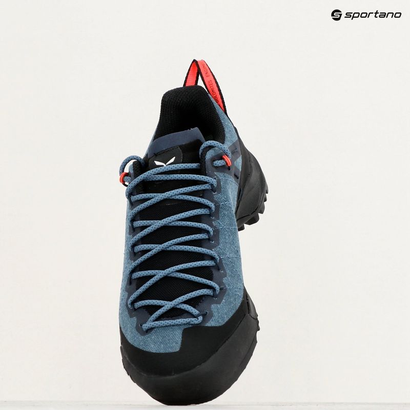 Γυναικεία παπούτσια πεζοπορίας Salewa Wildfire Canvas java blue/black 9