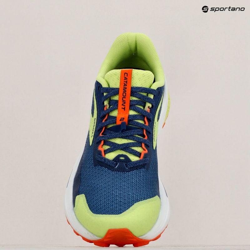 Ανδρικά παπούτσια τρεξίματος Brooks Catamount 2 navy/firecracker/sharp green 16