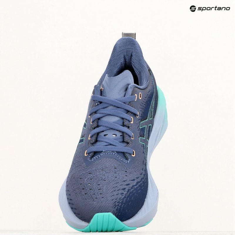 ASICS Novablast 4 γυναικεία παπούτσια για τρέξιμο thunder blue/blue expanse 9