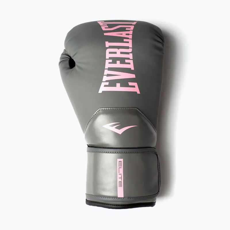 Γάντια του μποξ Everlast Pro Style Elite 2 grey/pink 2