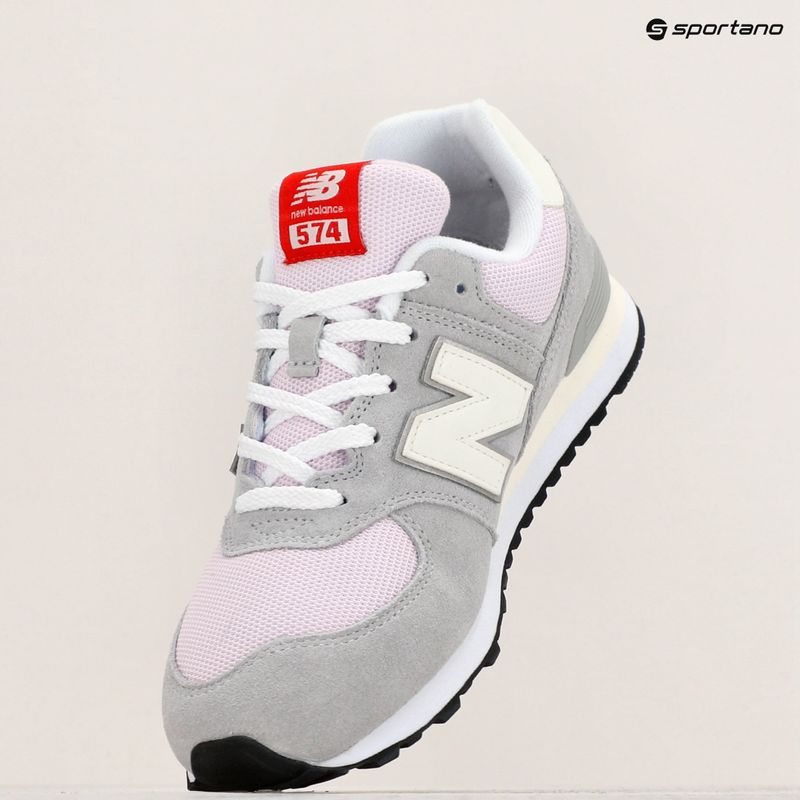 New Balance GC574 brighton γκρι παιδικά παπούτσια 14