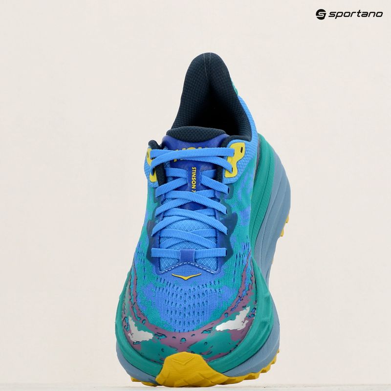 Ανδρικά παπούτσια τρεξίματος HOKA Stinson 7 virtual blue/tech green 9