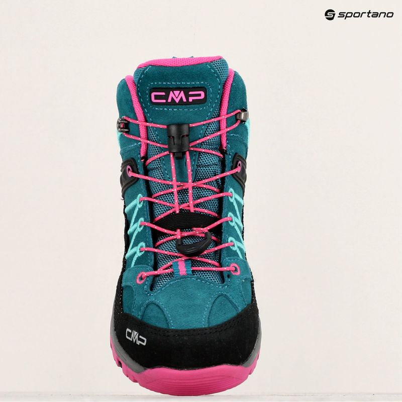 Παιδικά παπούτσια πεζοπορίας CMP Rigel Mid lake/pink fluo 9