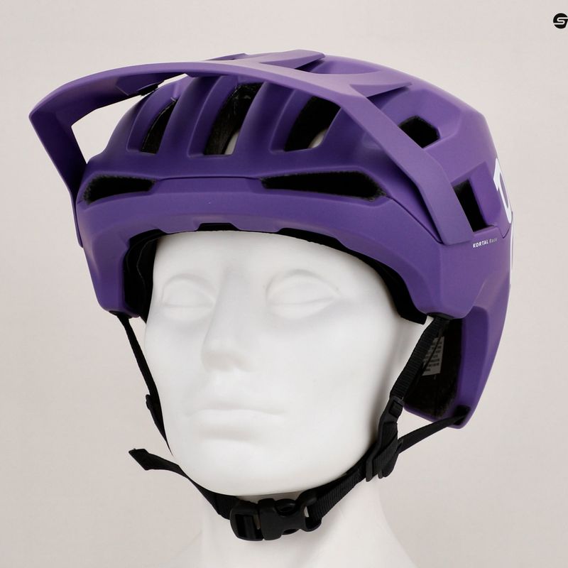 Κράνος ποδηλάτου POC Kortal Race MIPS purple/uranium black metallic matt 10