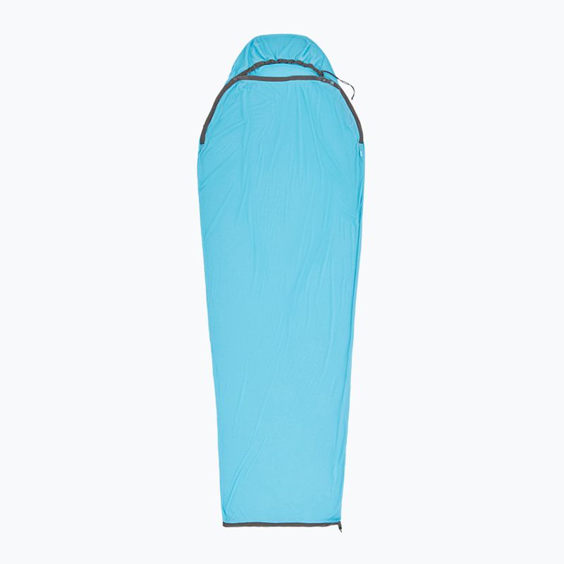 Επένδυση υπνόσακου Sea to Summit Breeze Sleeping Bag Liner Mummy compact blue atoll/beluga