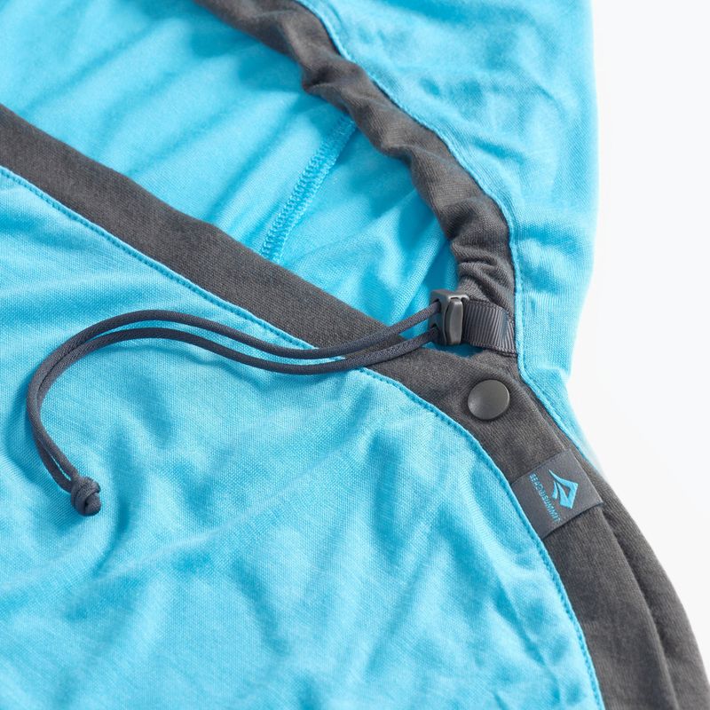 Επένδυση υπνόσακου Sea to Summit Breeze Sleeping Bag Liner Mummy standard blue atoll/beluga 6