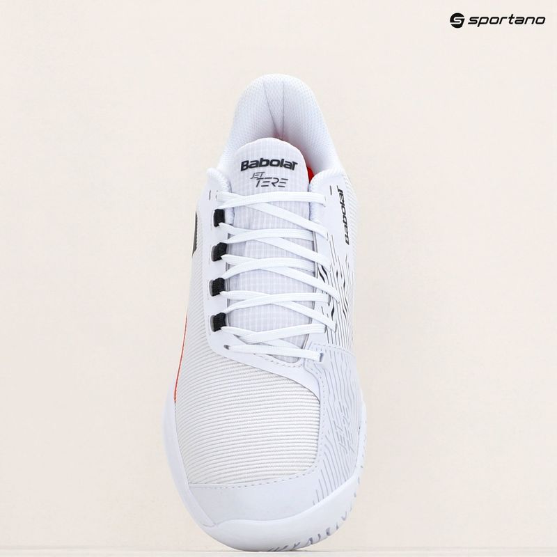 Ανδρικά παπούτσια τένις Babolat Jet Tere 2 All Court white/strike red 11