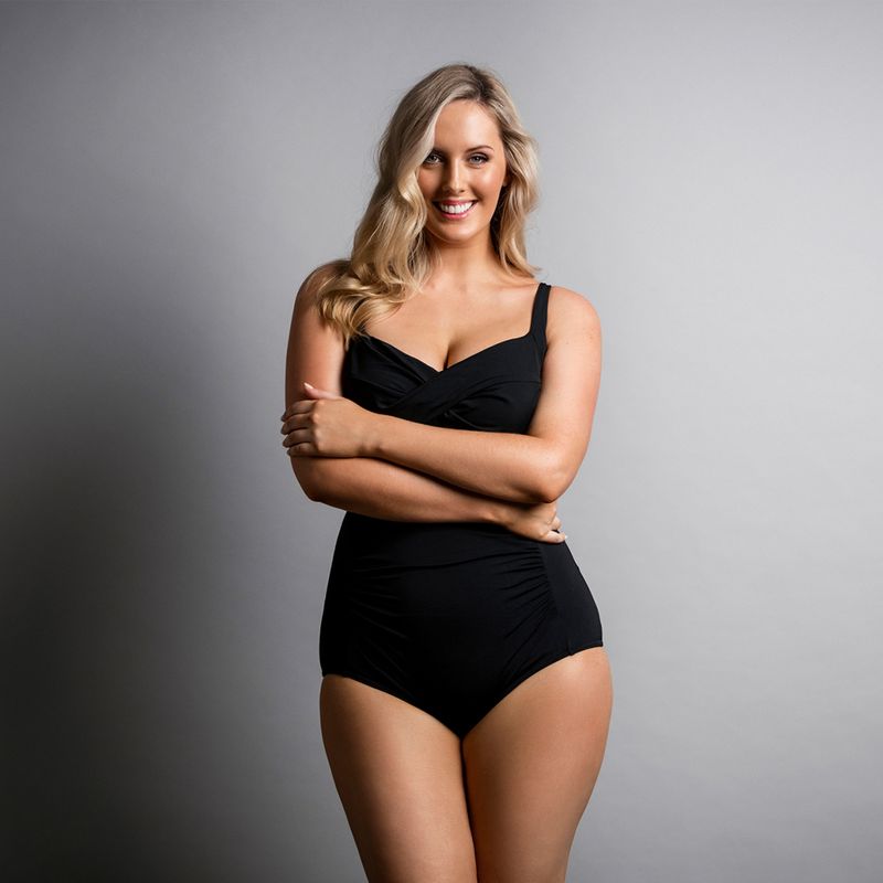 Γυναικείο μαγιό ολόσωμο Funkita Ruched One Piece still black 3