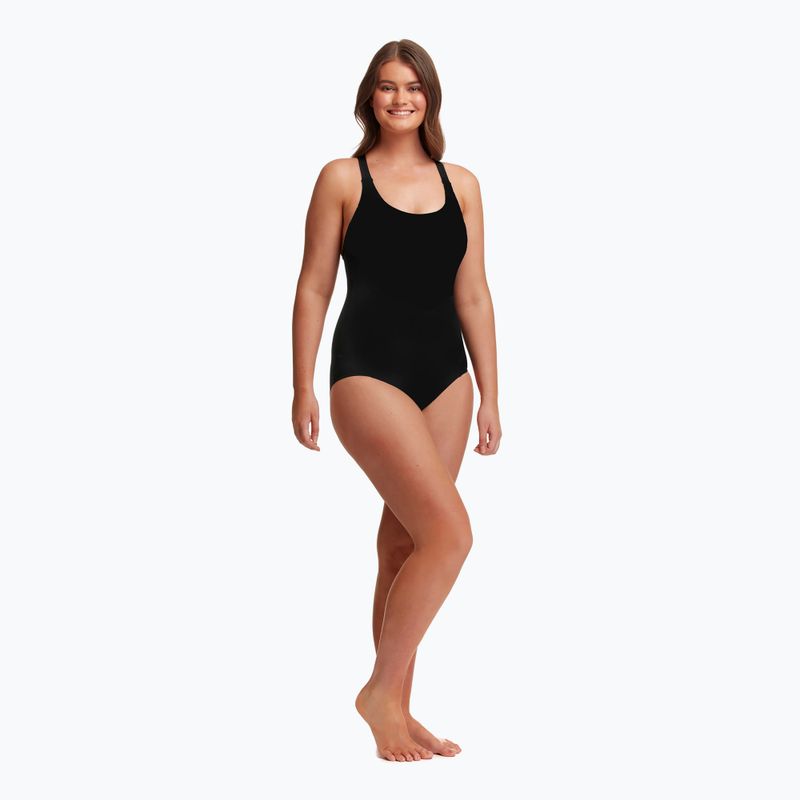 Γυναικείο ολόσωμο μαγιό Funkita Brace Me Back One Piece still black 3