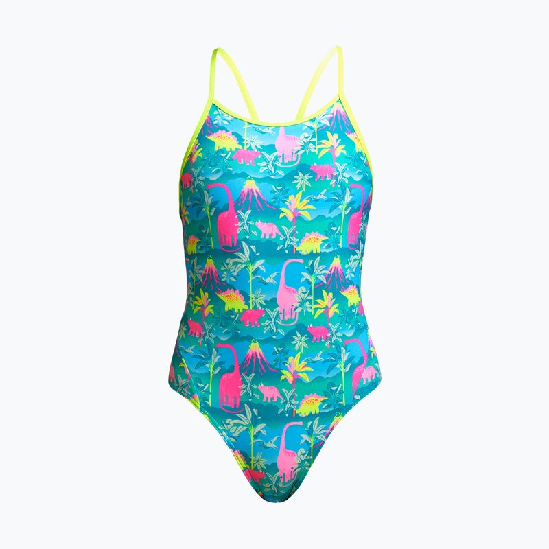 Funkita Diamond Back Ολόσωμο παιδικό μαγιό πράσινο FS11G7153414