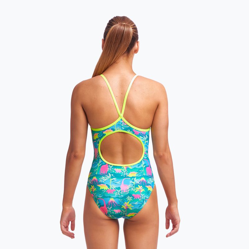 Funkita Diamond Back Ολόσωμο παιδικό μαγιό πράσινο FS11G7153414 4