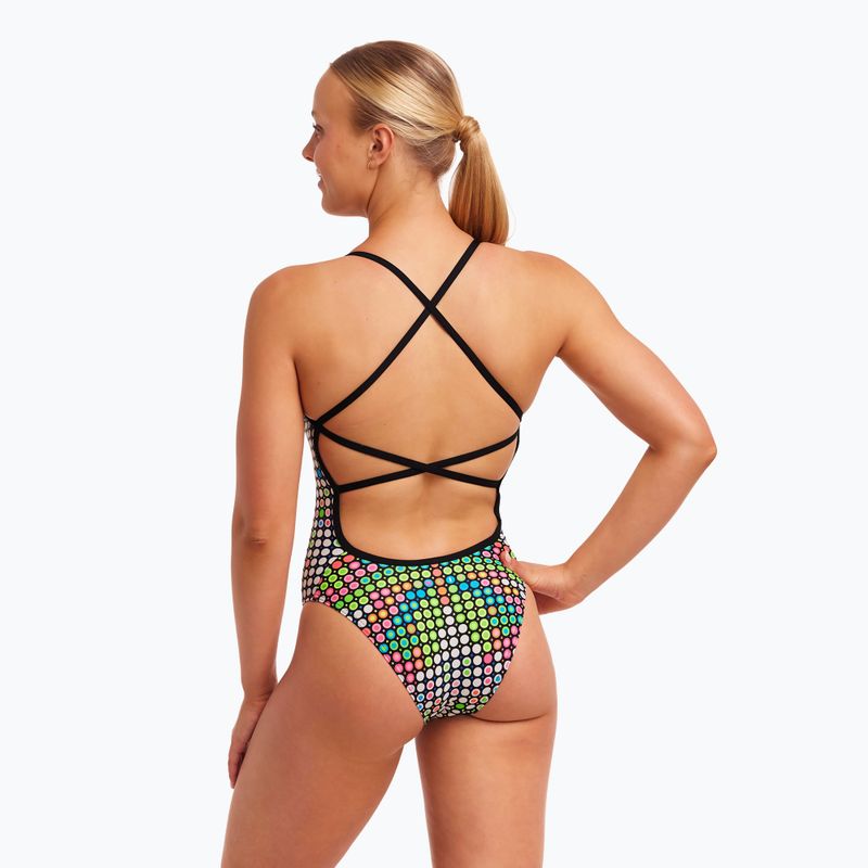 Funkita γυναικείο ολόσωμο μαγιό Strapped In One Piece snow flyer 3