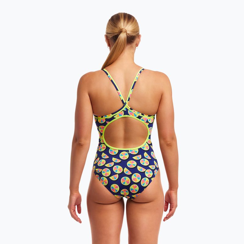 Γυναικείο ολόσωμο μαγιό Funkita Diamond Back One Piece you lemon 4