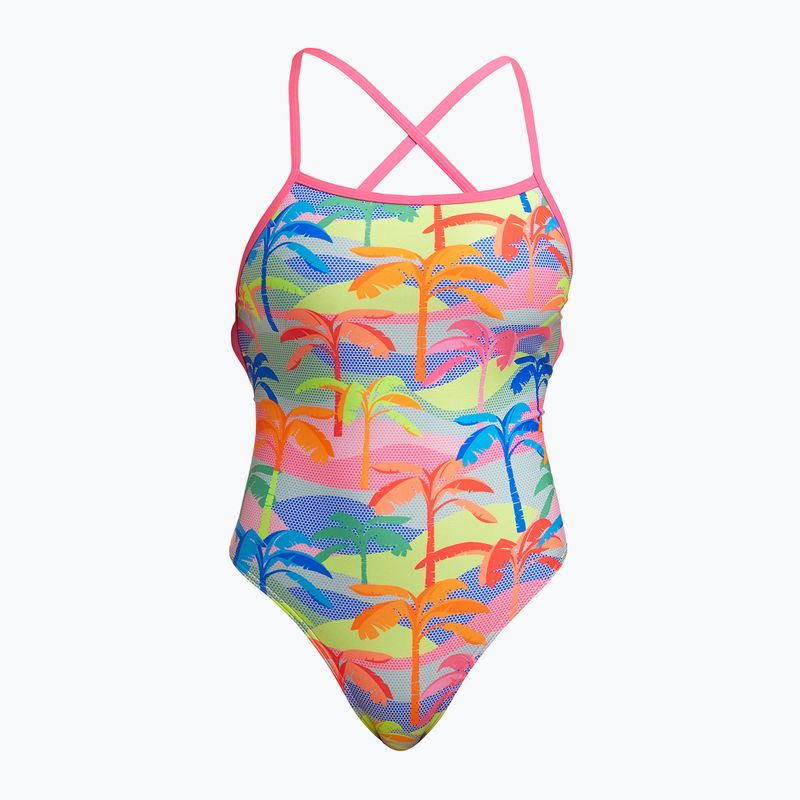 Funkita Strapped In One Piece γυναικείο μαγιό poka palm