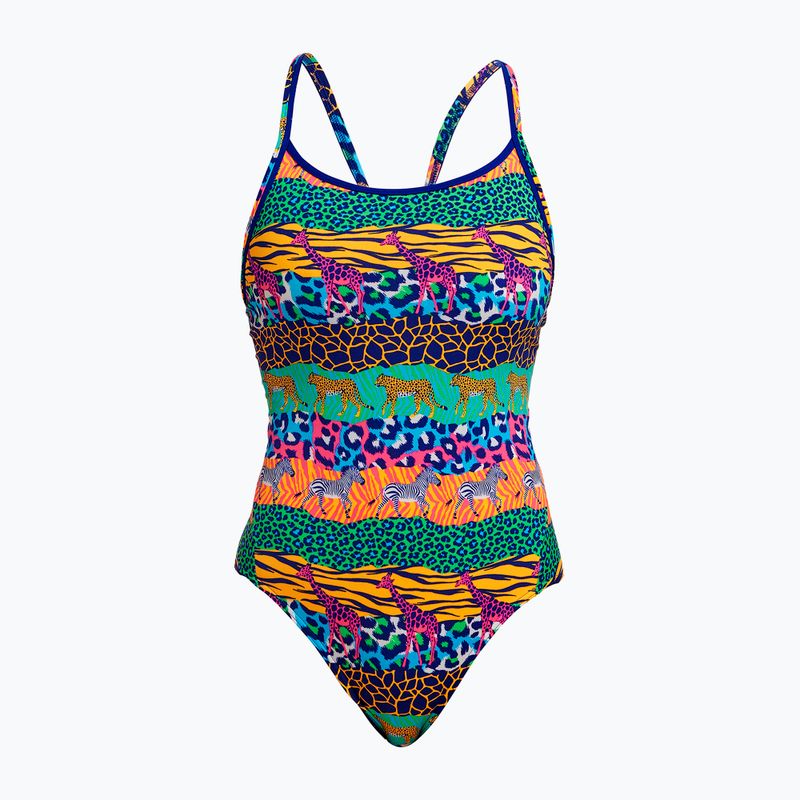 Γυναικείο ολόσωμο μαγιό κολύμβησης Funkita Diamond Back One Piece gone wild