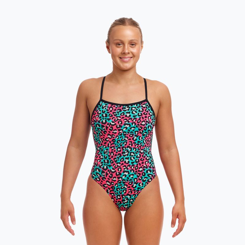 Γυναικείο ολόσωμο μαγιό κολύμβησης Funkita Strength One Piece little wild things 2