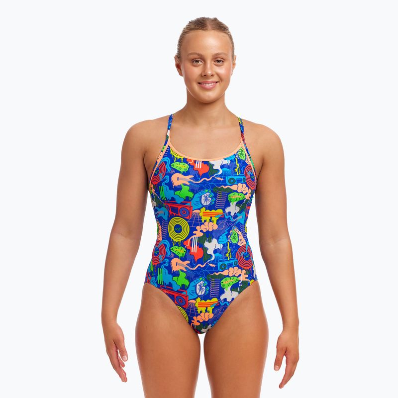 Γυναικείο μαγιό ολόσωμο Funkita Diamond Back One Piece blues baby 2