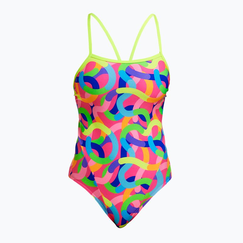 Γυναικείο μαγιό ολόσωμο Funkita Single Strap One Piece curly wurly