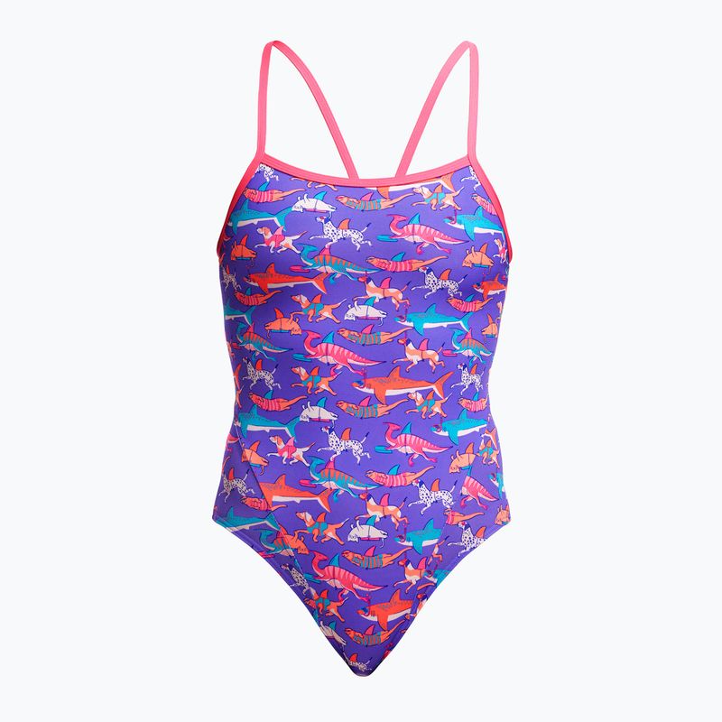 Γυναικείο μαγιό ολόσωμο Funkita Single Strap One Piece doggie paddle