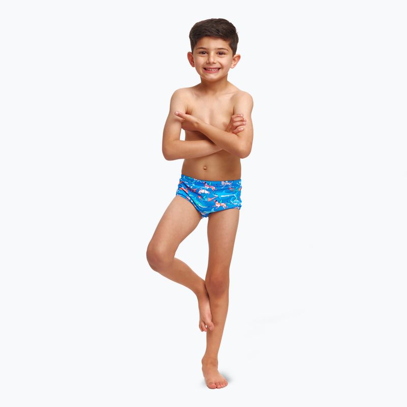 Παιδικό μαγιό μποξεράκι Funky Trunks Printed Trunks fin swimming 2