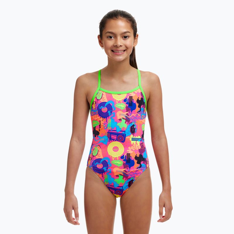 Παιδικό μαγιό ολόσωμο Funkita Single Strap One Piece lotsa pop 2