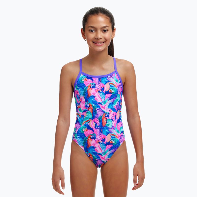 Παιδικό μαγιό ολόσωμο Funkita Single Strap One Piece birds gone wild 2