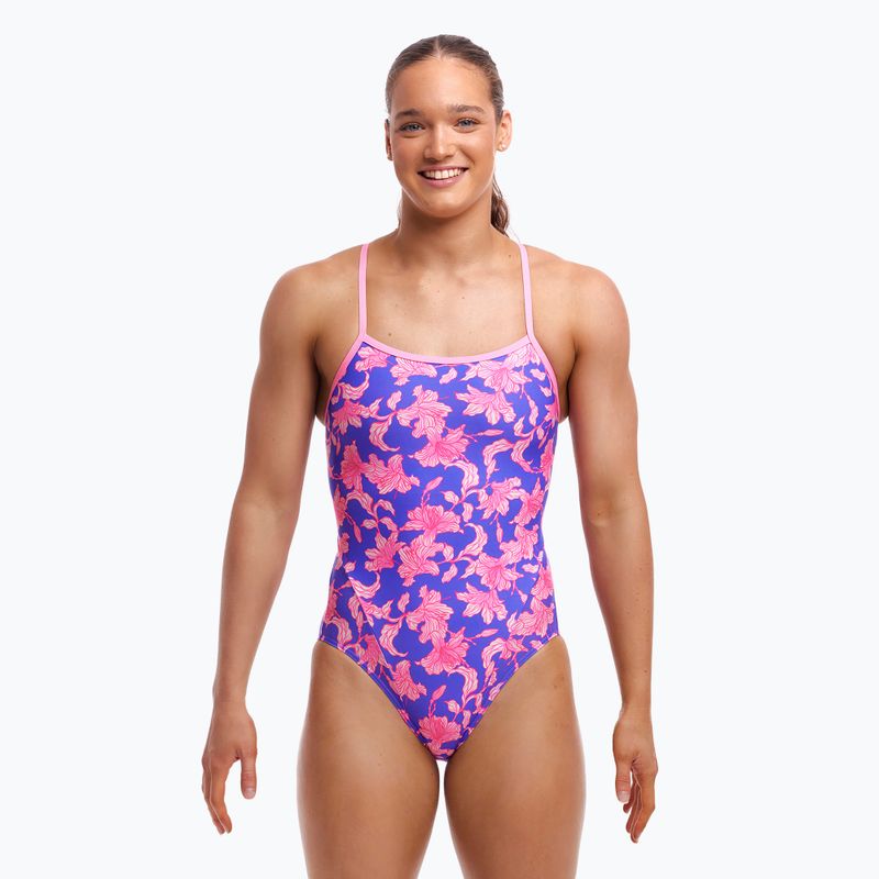 Γυναικείο μαγιό ολόσωμο Funkita Single Strap One Piece perfect petal 2