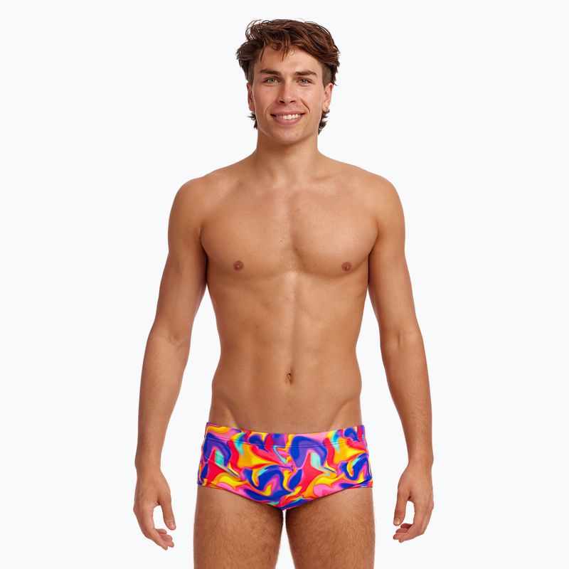 Ανδρικό μαγιό μποξεράκι Funky Trunks Sidewinder Trunks summer swirl 2